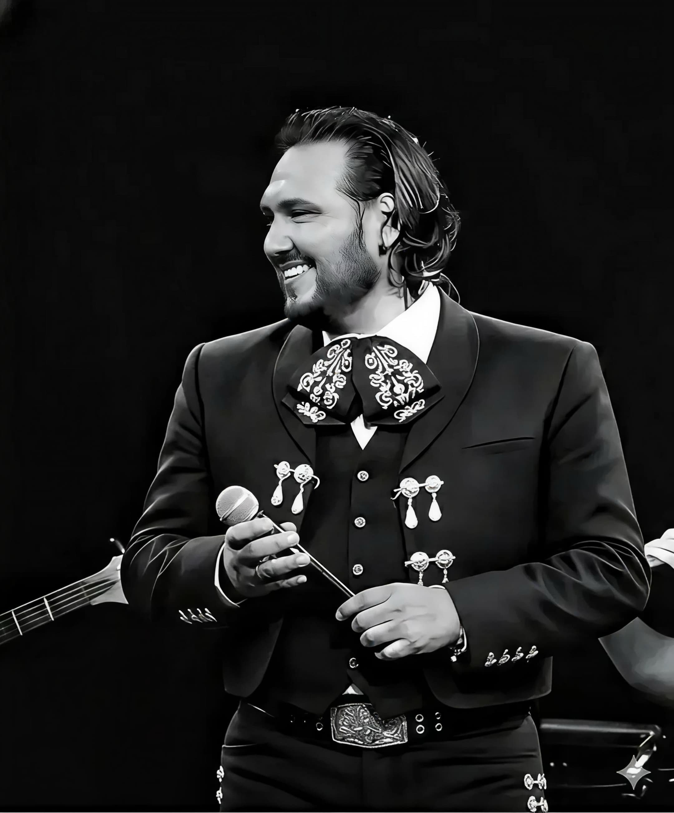 Umberto Veloz en pose de artista